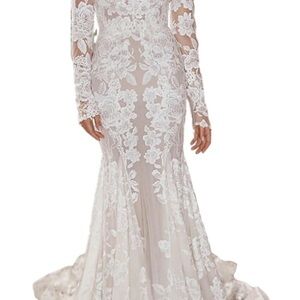 Elegant Lace Wedding Dress